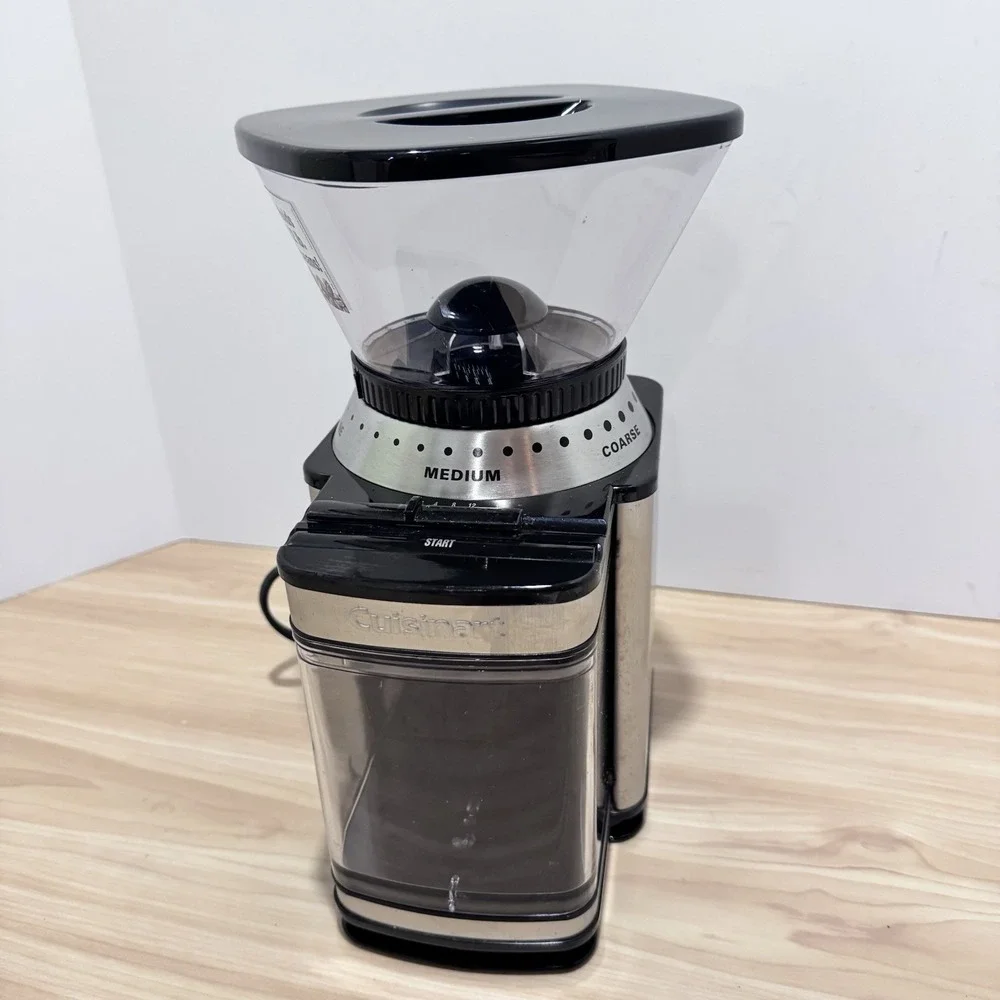 Cuisinart Supreme Grind Automatic Burr Mill Model DBM-8 Used 1 Time 18 Settings